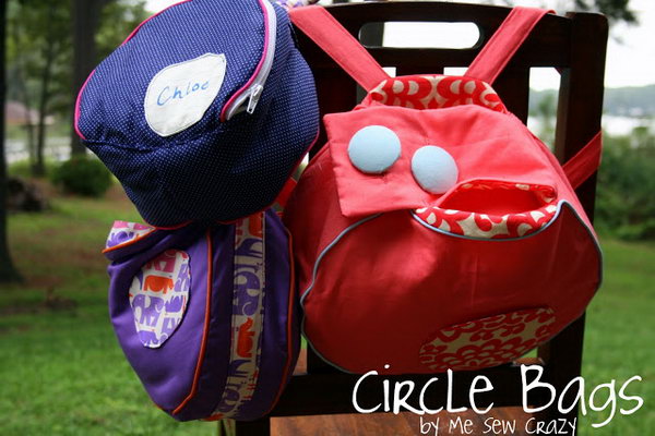 Circle Backpack. See the directions 