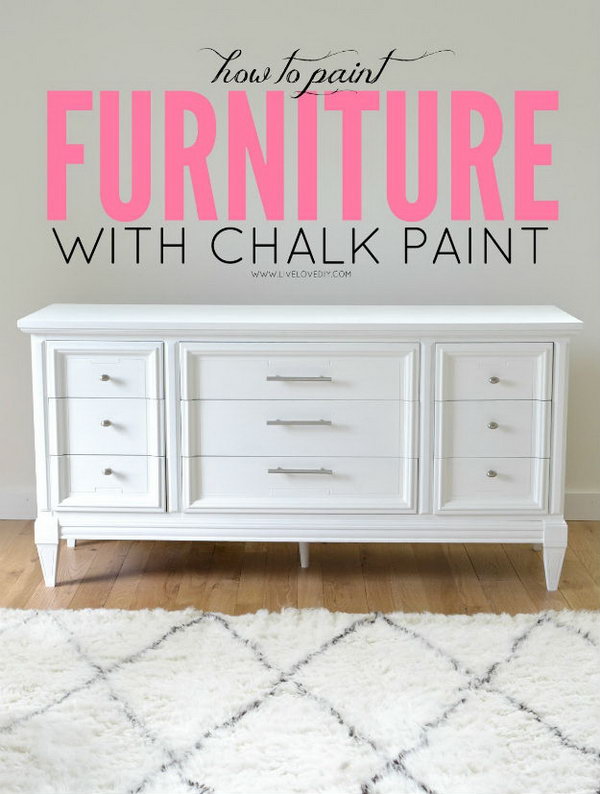 Paint Dresser with Chalk Paint 