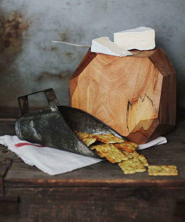 Geometric Cheese Block. See how to make it 