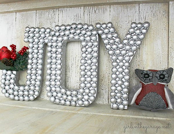 Beads Decorative Letters. See how 