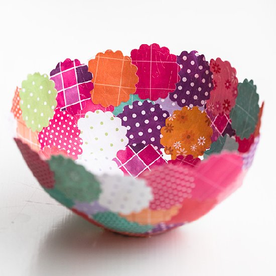 DIY Decorative Paper bowls 