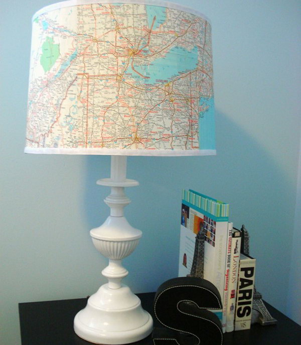 Map Lampshade. See how 