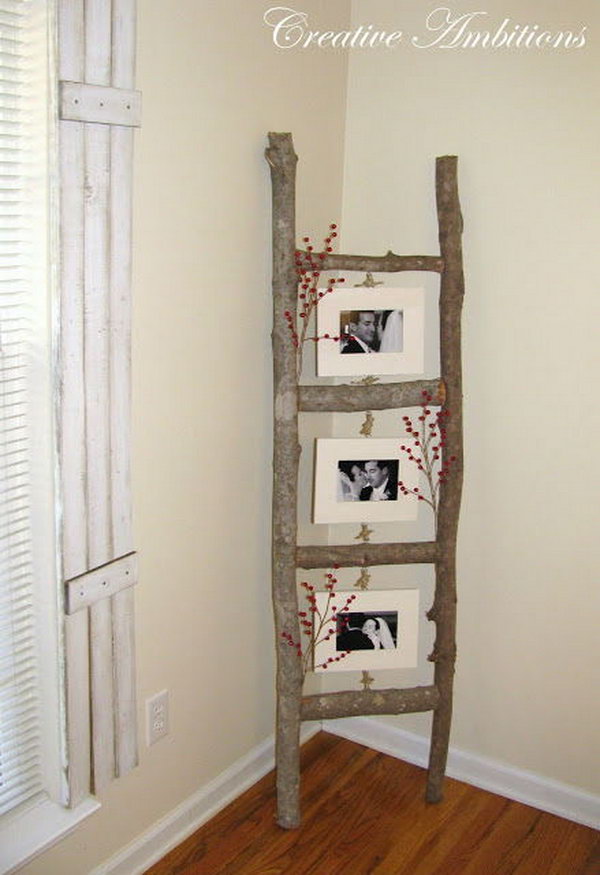 DIY Photo Ladder. 