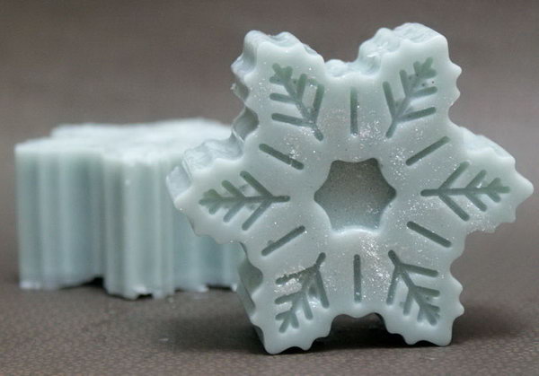 Winter Snowflake Solid Lotion Bar 