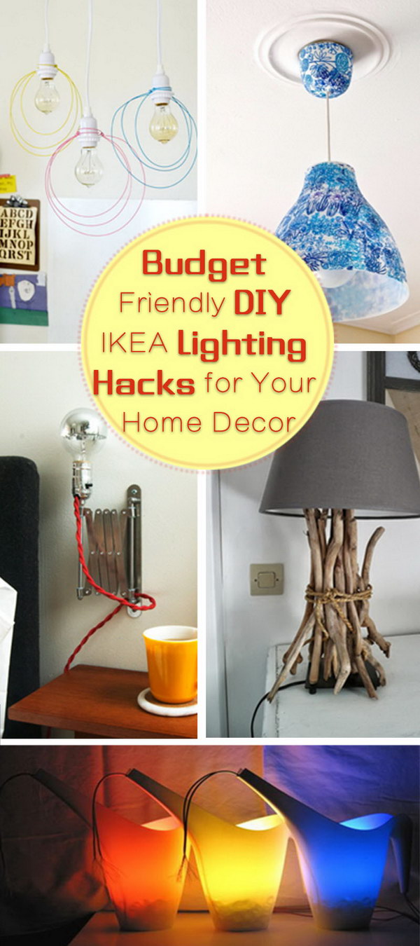 Budget Friendly DIY IKEA Lighting Hacks for Your Home Decor! 