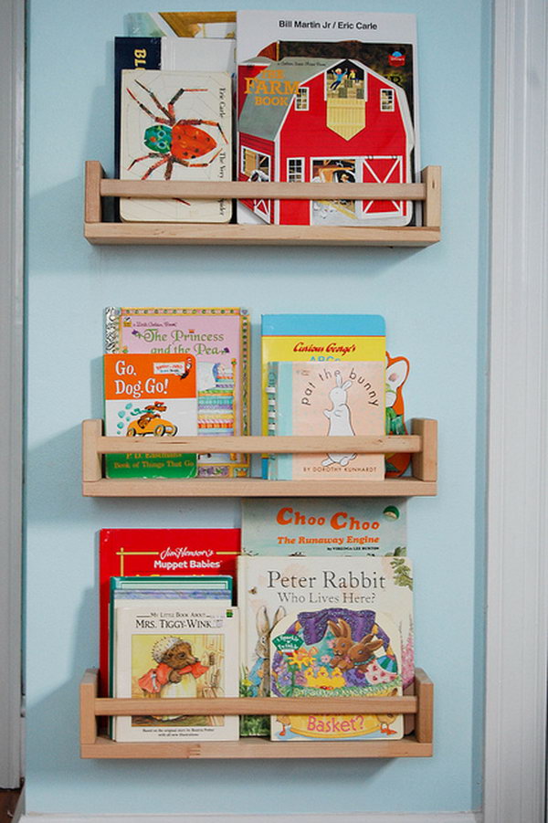Quick and Easy Book Storage. 