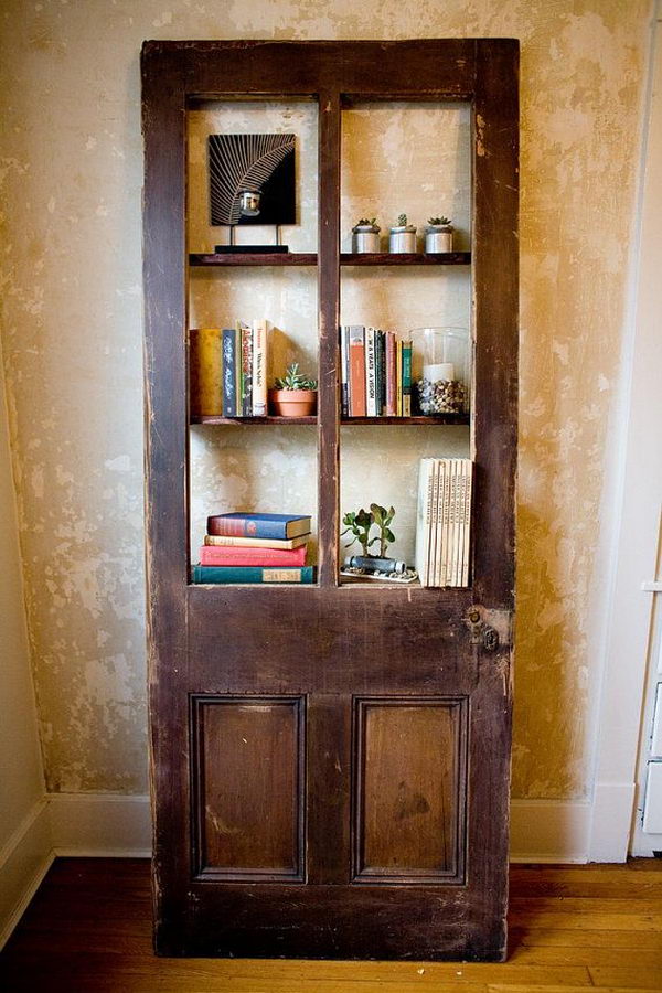 Repurposed Bookcase. I absolutely love it, it looks awesome design. 