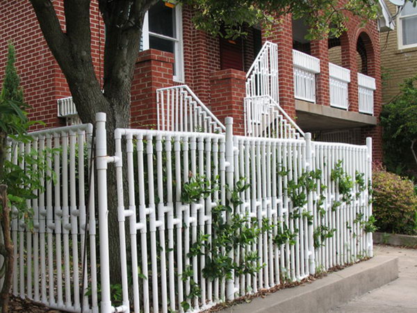 PVC Pipe Fencing. 