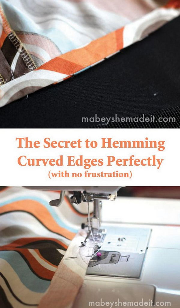The Secret to Hemming Curved Edges 