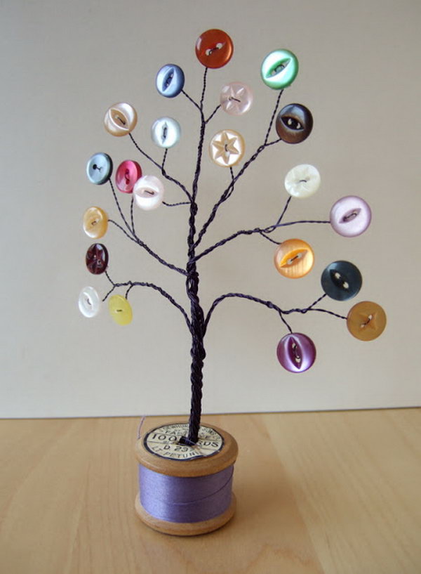 Wire Button Trees. See more 