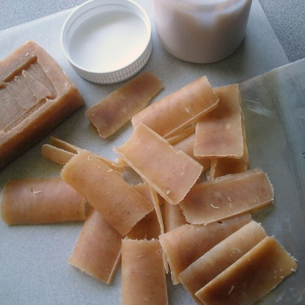 DIY Green Eco Friendly Single use Soap Leaves.  See more 