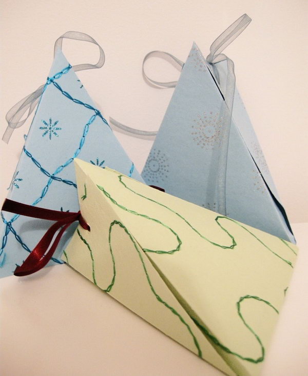 Last Minute Gift Boxes. See how to make it 