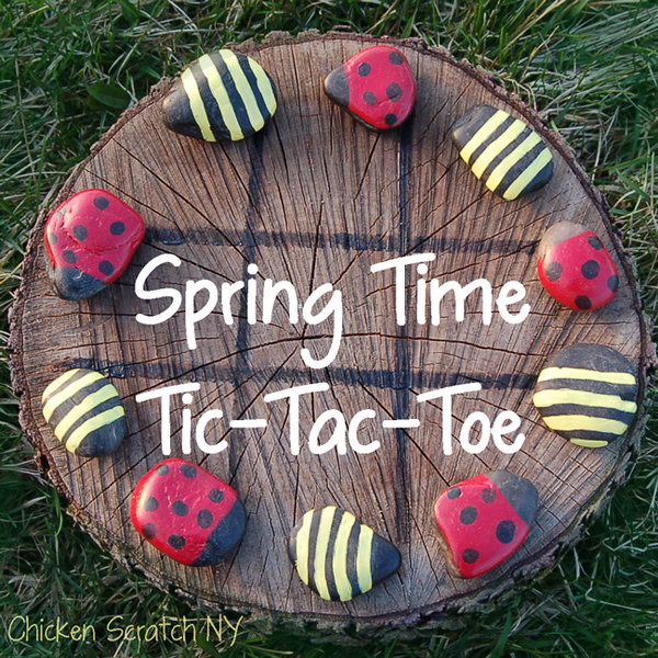 Outdoor Tic tac toe Activity. See the full directions of how to play this game 