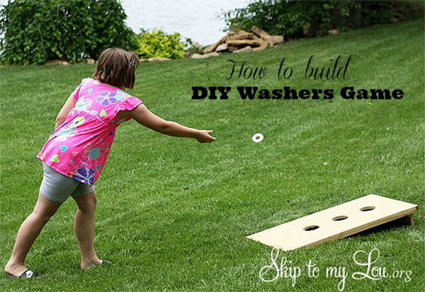 DIY Washers Game. See the details 