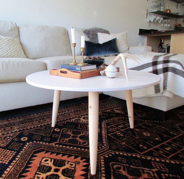 Danish Mid century Modern Inspired Coffee Table. Get the full instructions 