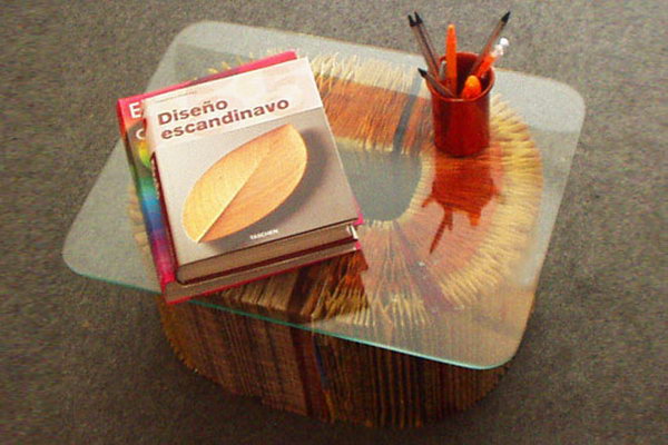 Phone Book Coffee Table. See how 