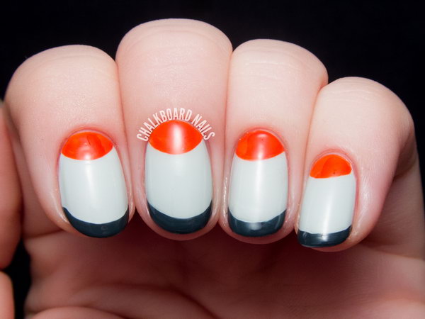 60 Fashionable French Nail Art Designs And Tutorials Noted List