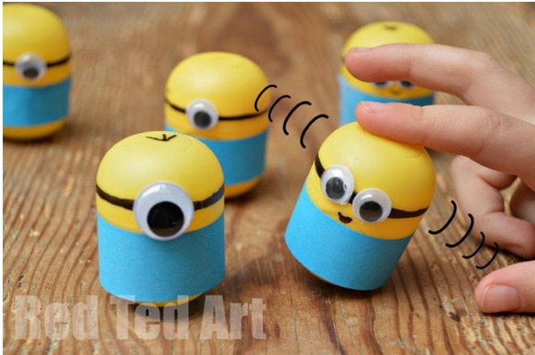 Cute Minions Weebles. See the tutorial 