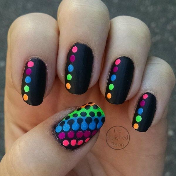 Pretty Neon Nail Art Designs for Your Inspiration 2022