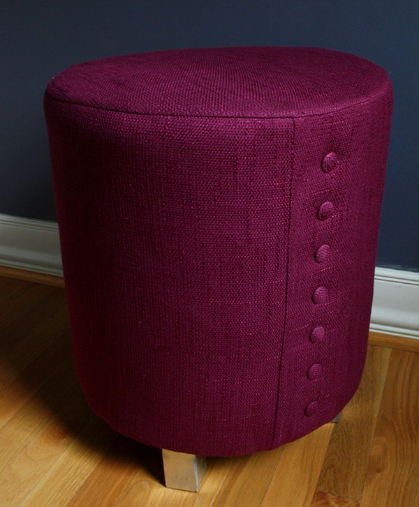 Fancy Powder Room Ottoman. See more directions 