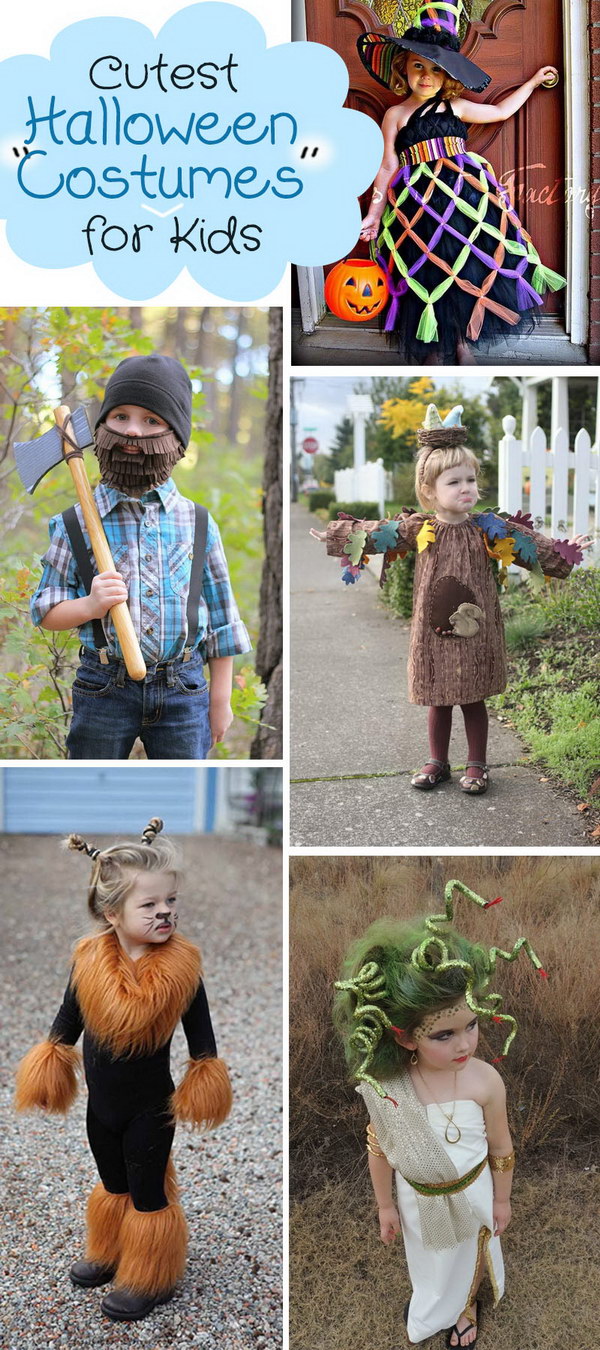 Lots of Cute Halloween Costumes for Kids! 