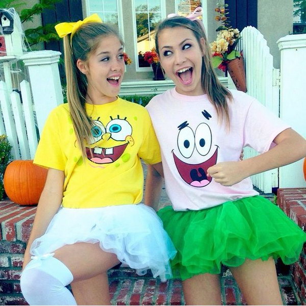 Spongebob and Patrick Best Friends Costumes 