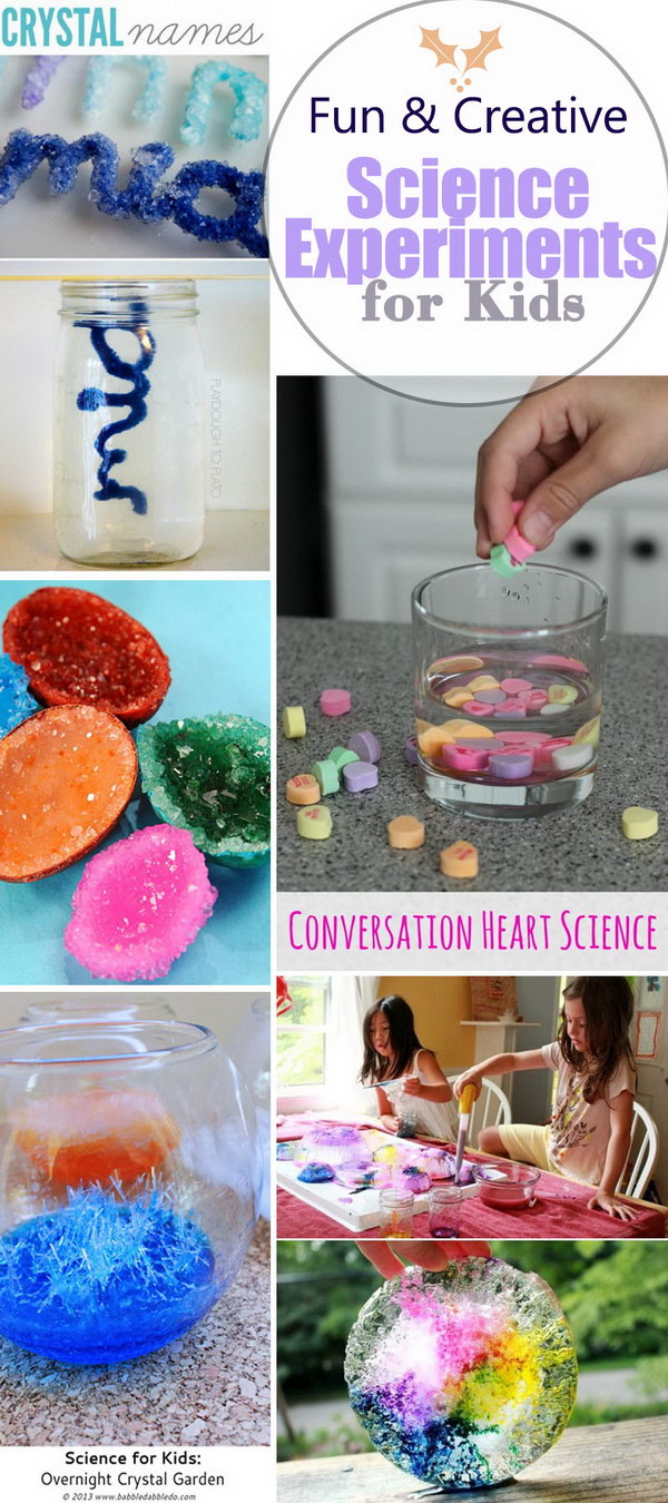Lots of Fun and Creative Science Experiments for Kids! 