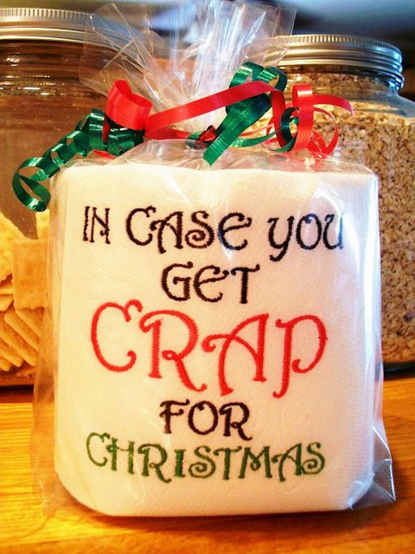 Hide a Little Cash in Christmas Gag Gift. 