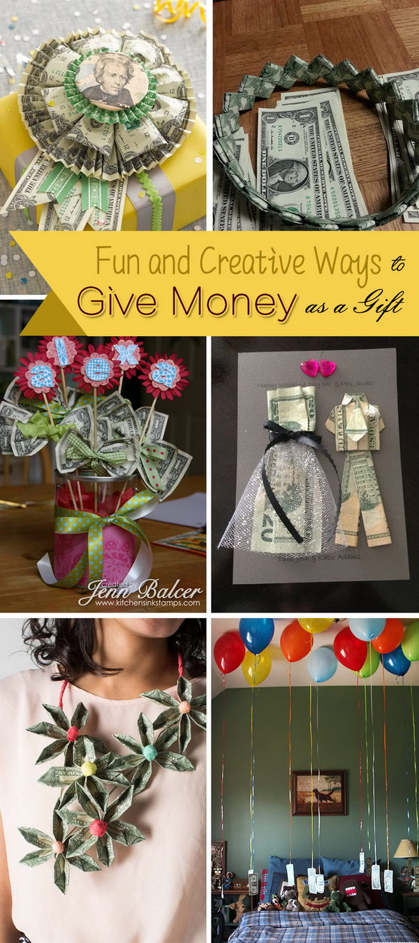 Fun and Creative Ways to Give Money as a Gift! 