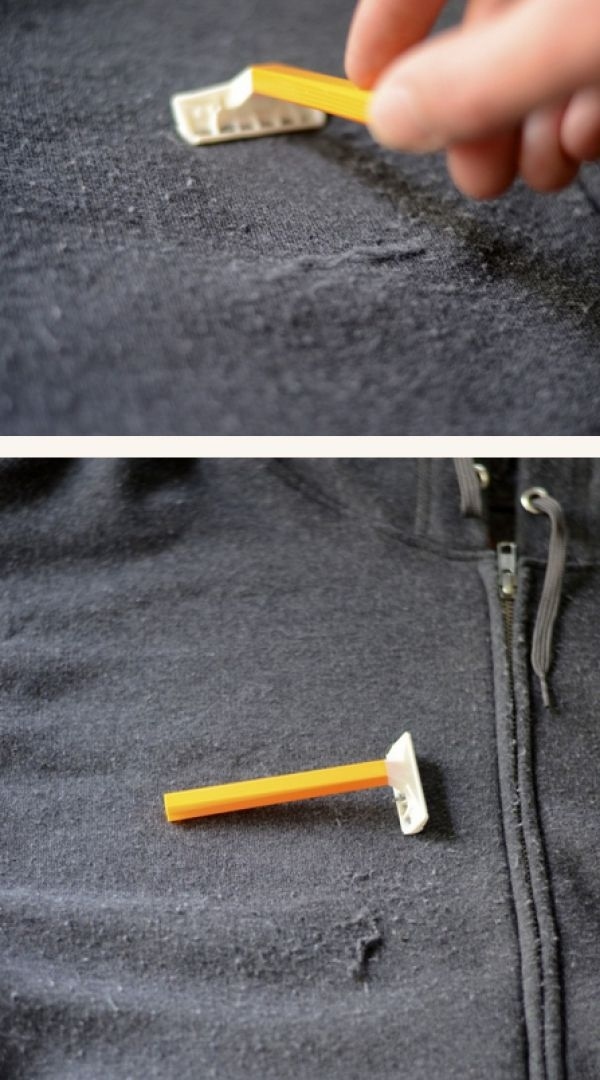 Use a paper clip to turn a bra into a racerback, or to hide straps