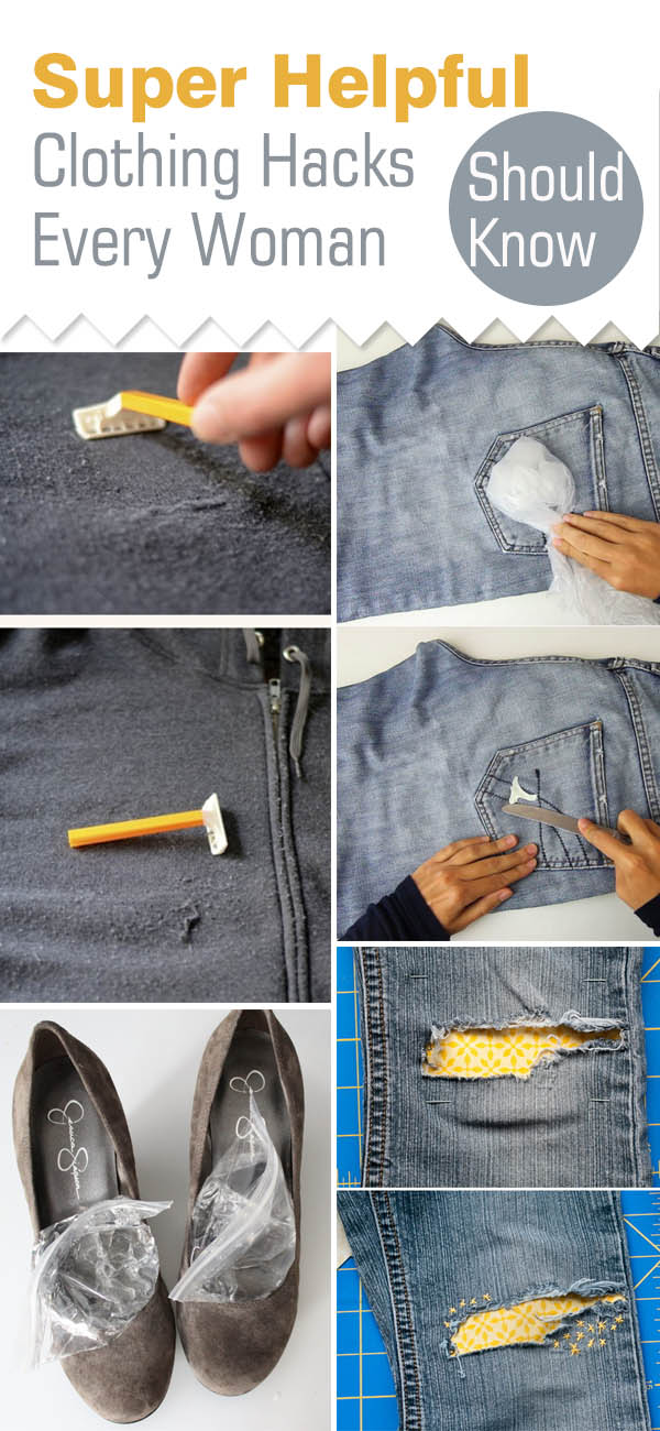 Creative and life saving hacks every woman should know! 