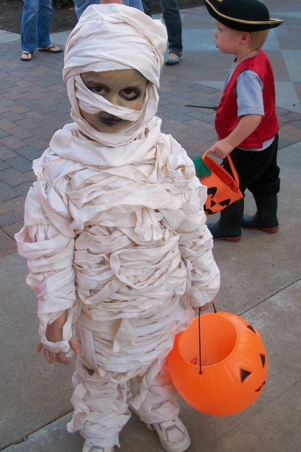 Cute Toddler Mummy Costume 