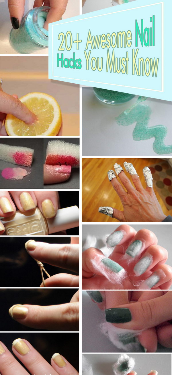Awesome Nail Hacks You Must Know! 