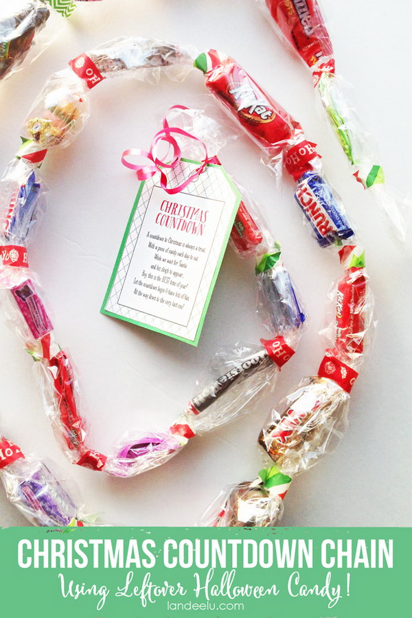 DIY Christmas Countdown Calendar Ideas Tutorials Noted List