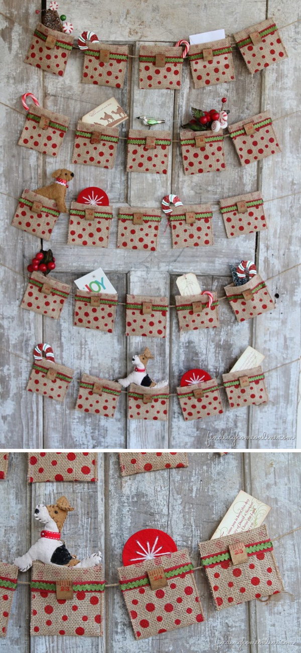 DIY Christmas Countdown Calendar Ideas Tutorials Noted List DIY Christmas Countdown Calendar Ideas Tutorials Noted List