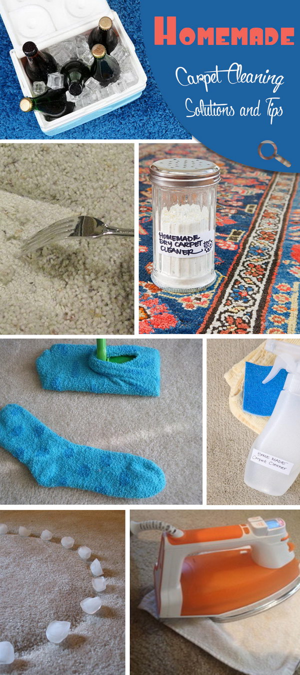 Homemade Carpet Cleaning Solutions and Tips! 