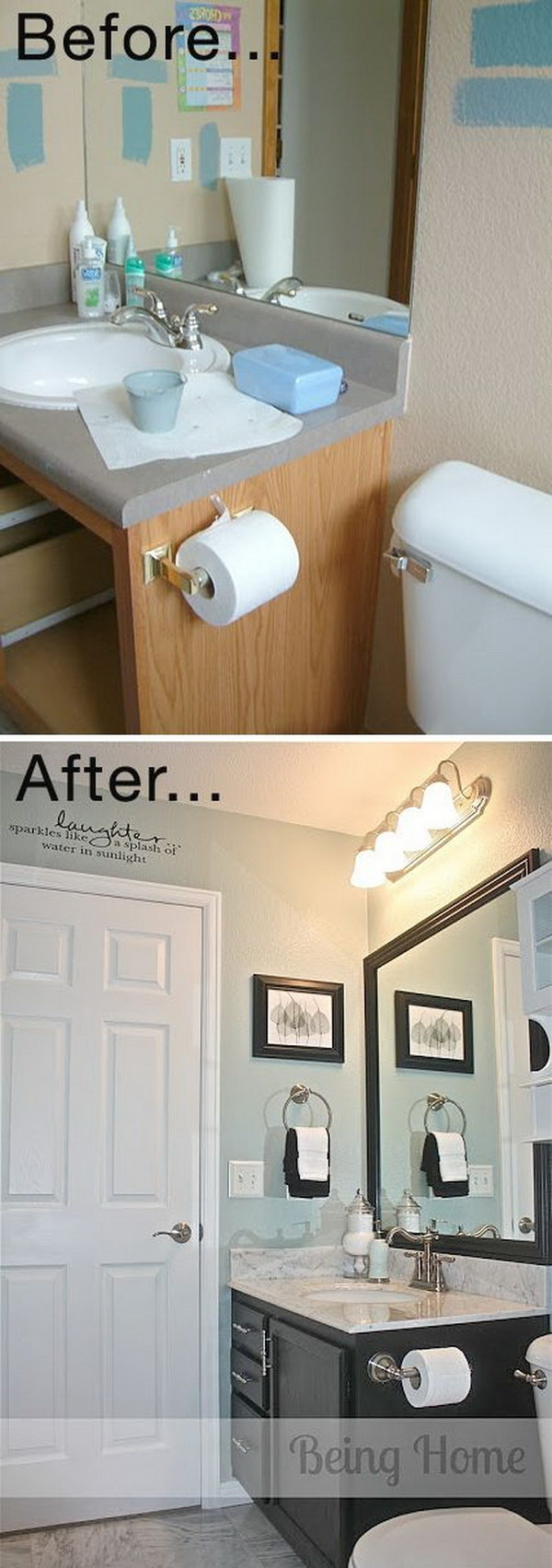 Easy Diy Small Bathroom Makeover - Best Design Idea