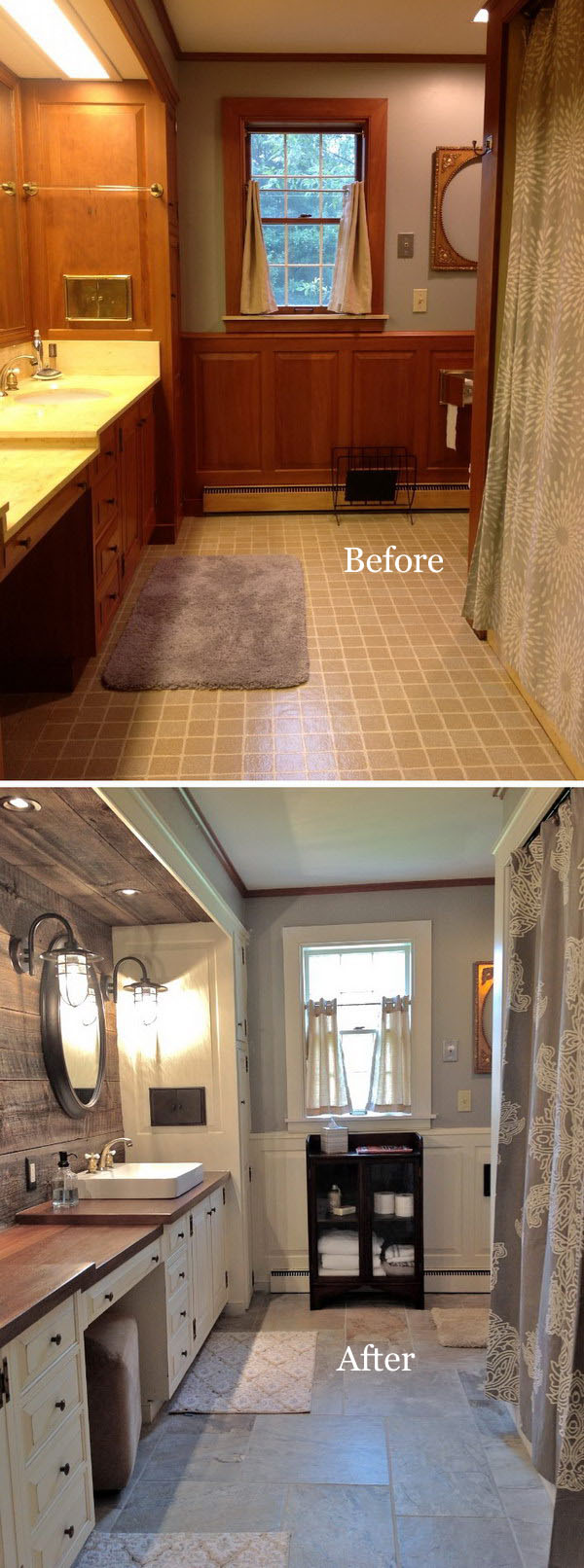 Farmhouse Bathroom Remodel. 