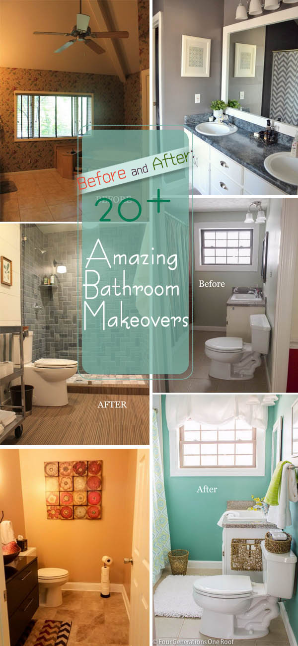 Before and After: 20+ Amazing Bathroom Makeovers. 