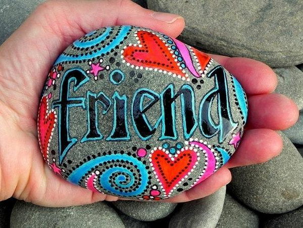 Inspiring Creativity : Painted Rocks. 