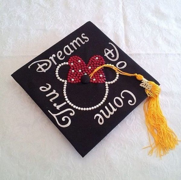 Cute Disney Graduation Cap 