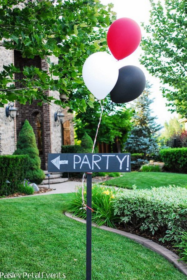 Graduration Party Sign. 