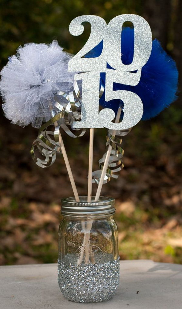 Graduation Party Centerpiece Table Decoration 