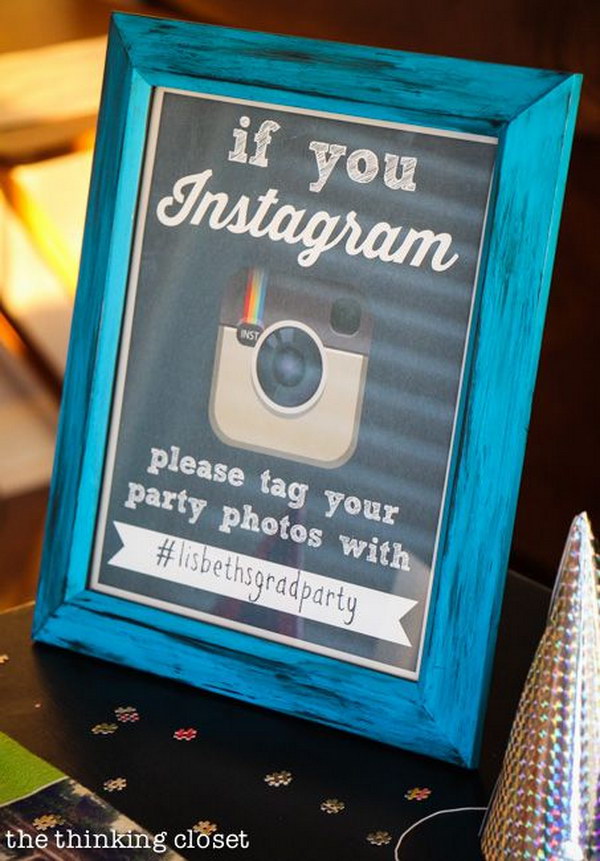 FREE 'If You Instagram' Party Printable. 