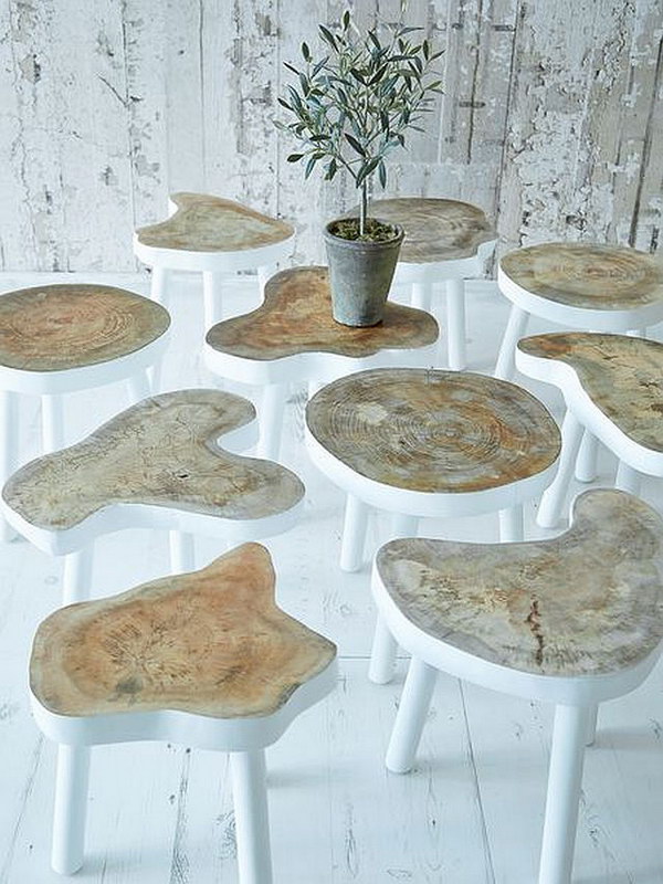 Small Tree Tables. 