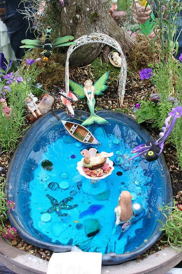 Water Fairy Garden 