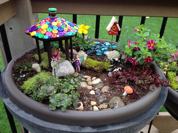 Fairy Garden In Your Backyard Pots 