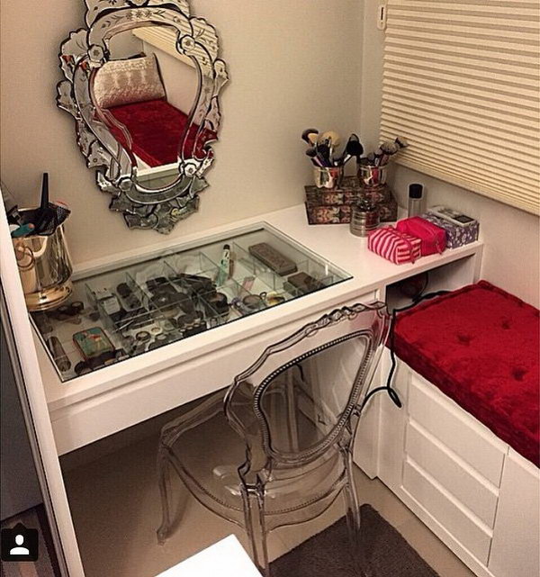 Functional See Through Vanity 