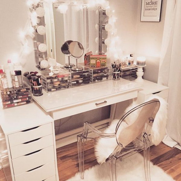 Makeup Vanity With Lights 