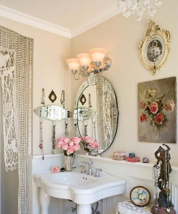 50 Amazing Shabby Chic Bathroom Ideas 2022 6803